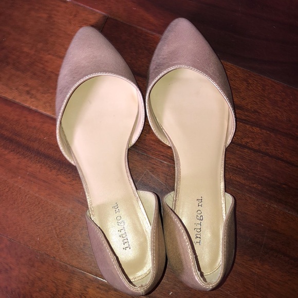 indigo rd black flats